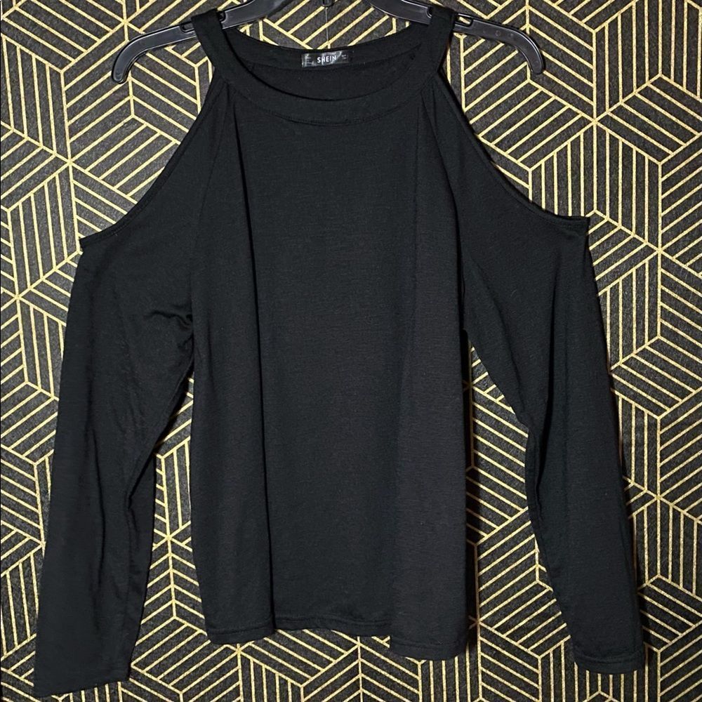▪️SHEIN Long Sleeve Off the Shoulder L